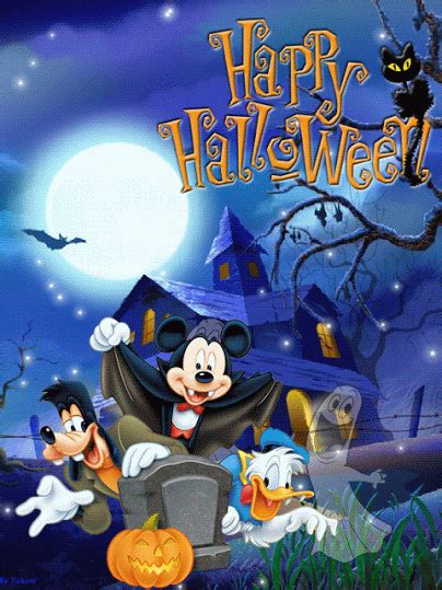 disney halloween gif|happy halloween animated gif.